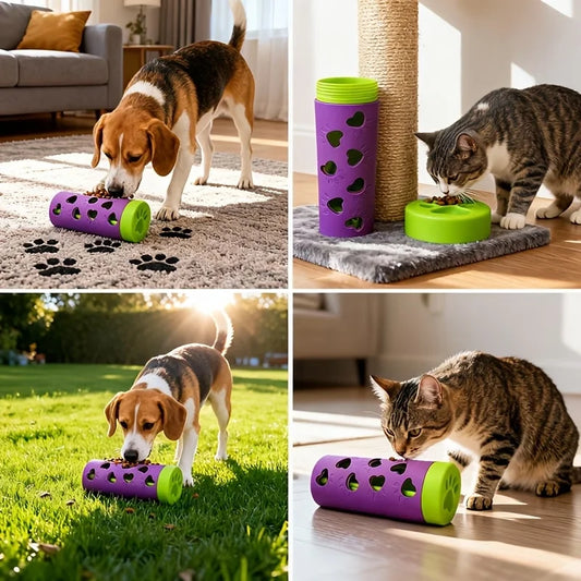Interactive Slow Feeder Treat Toy
