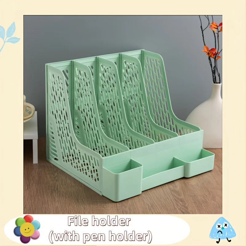 Multi-Layer A4 Desktop File Organizer