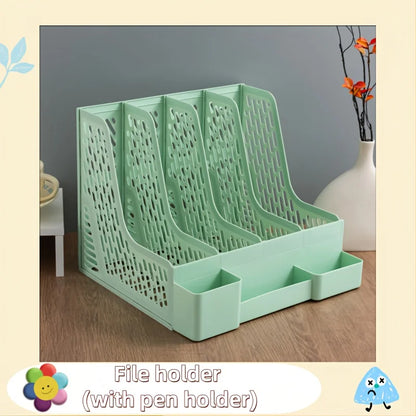 Multi-Layer A4 Desktop File Organizer