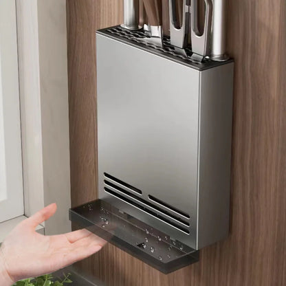 Wall-Mounted Kitchen Storage Rack