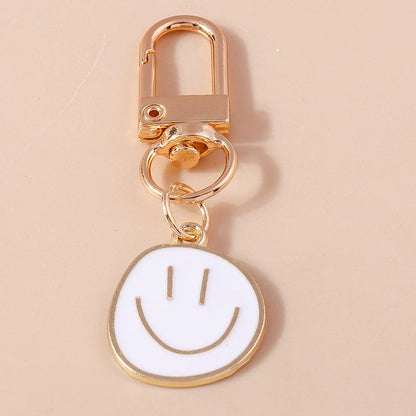 Cute Smile Face Keychain Emoticon Key Rings