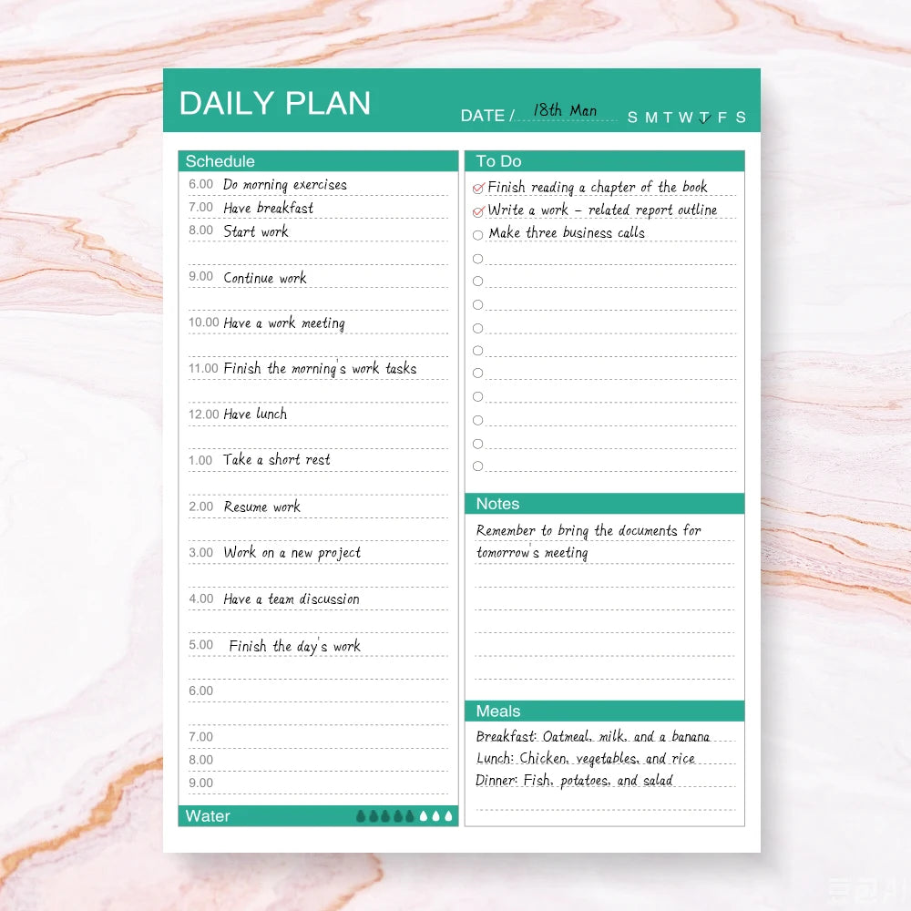 Magnetic To-Do List Daily Planner