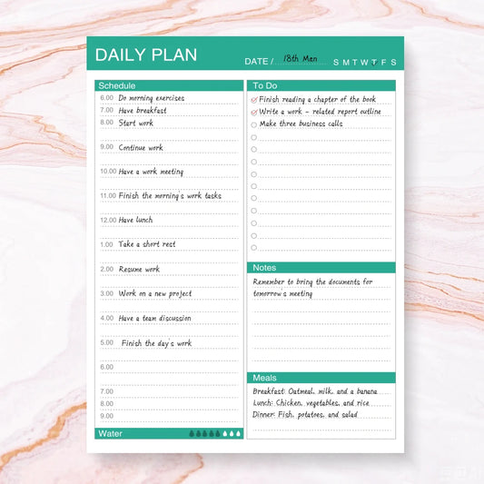 Magnetic To-Do List Daily Planner