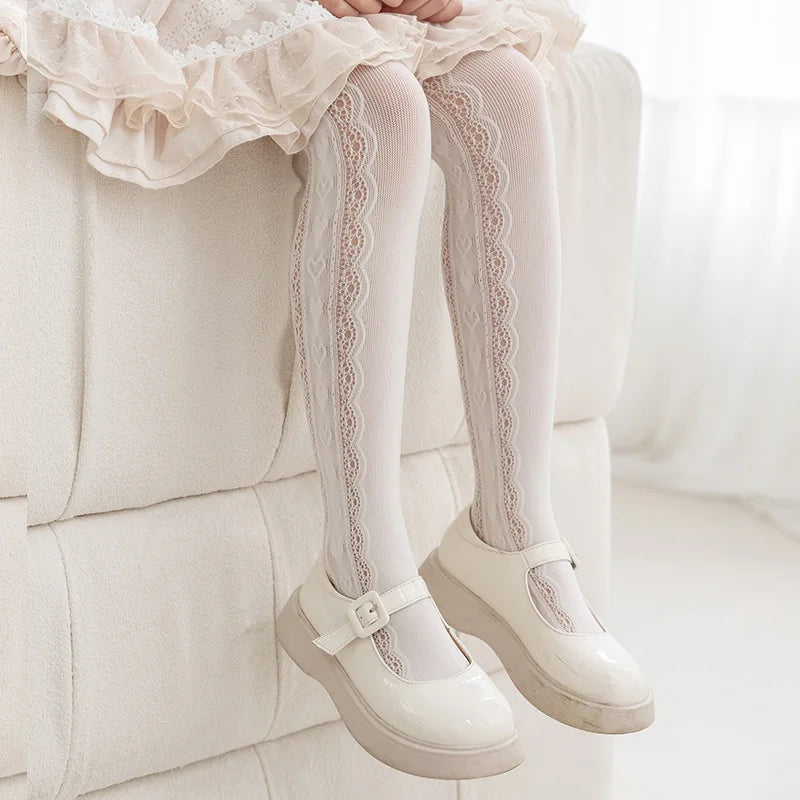 Thin Breathable Baby Girl Tights