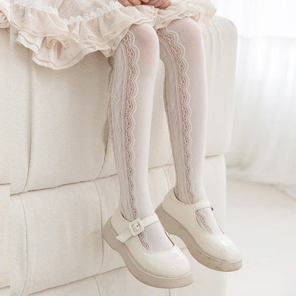 Thin Breathable Baby Girl Tights