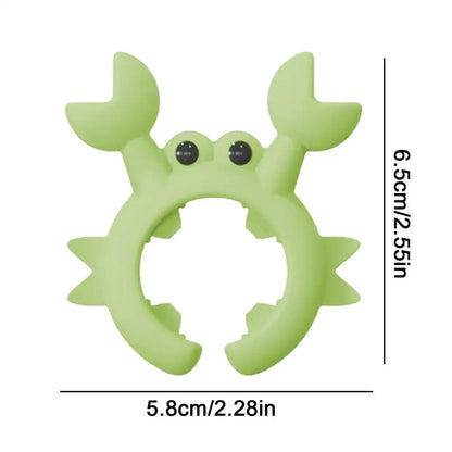 Crab Shaped Silicone Utensil Rest Holder
