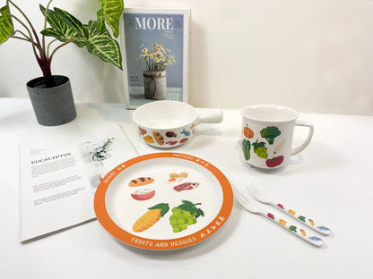 Melamine Divided Dinner Plate