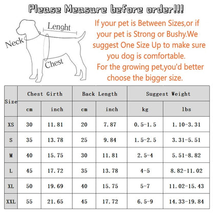 Winter Warm Fleece Pet Jacket for Dogs & Cats
