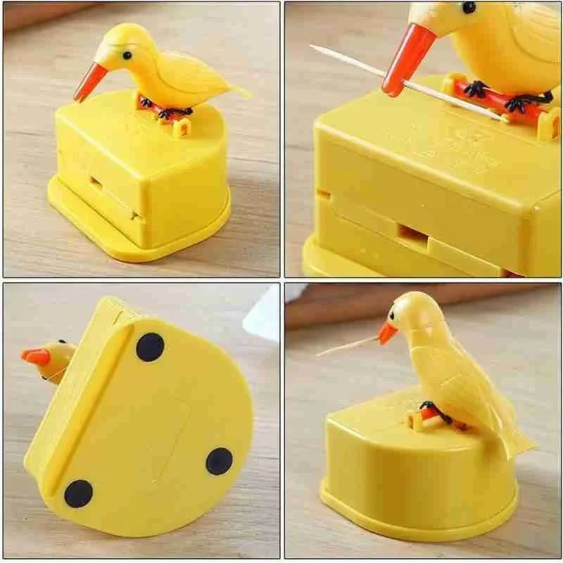 Automatic Bird Toothpick Dispenser