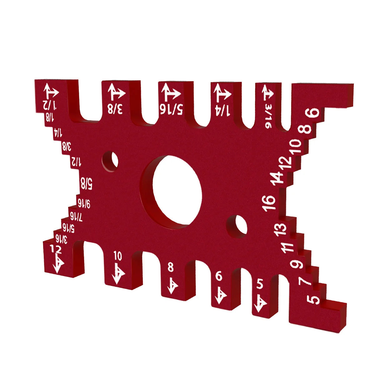 Woodworking Depth Gauge Plate