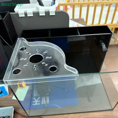 Aquarium Corner Storage Shelf for Plants & Accessories