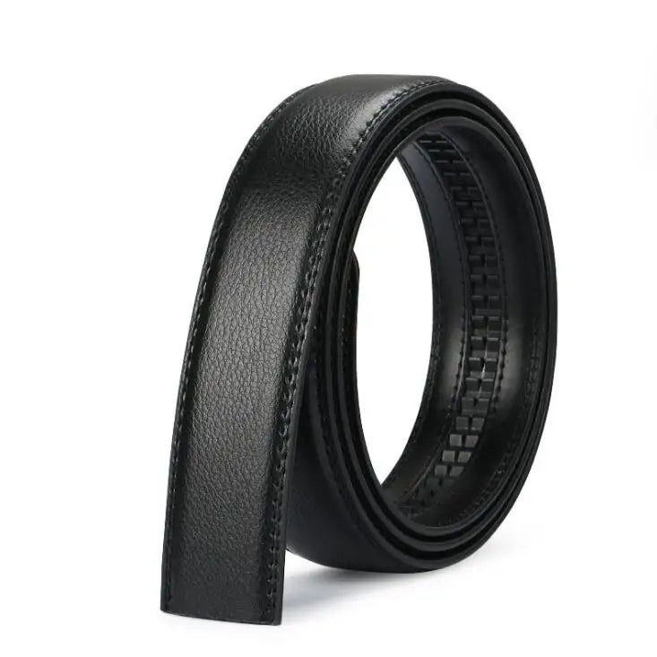 Men’s No-Buckle Cowskin Belt