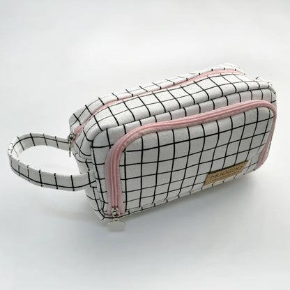 Large Capacity Canvas Pencil Case