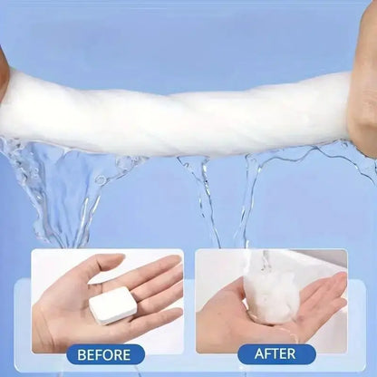 14-Pack Compressed Cotton Travel Towels