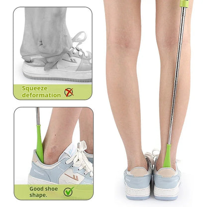 Telescopic Stainless Steel Shoe Horn