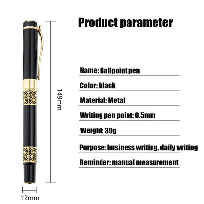 Luxury Metal Ballpoint Pen With Refills