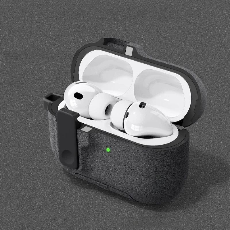 AirPods Protective Case with Carabiner Hook