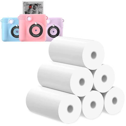 57 × 25mm Thermal Paper Rolls for Instant Print Kids Cameras