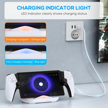 PS Portal Charging Dock Station with RGB Light