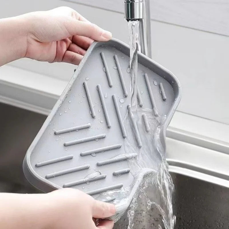 Silicone Sink Organiser Tray with Drainage