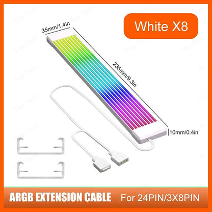 PC RGB Light Strip Cable Extension