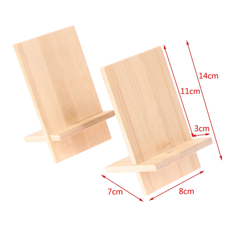 Wooden Phone & Tablet Holder Stand