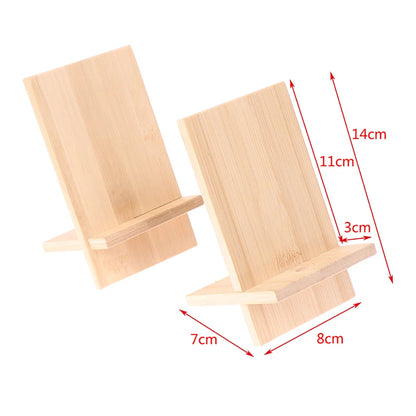 Wooden Phone & Tablet Holder Stand