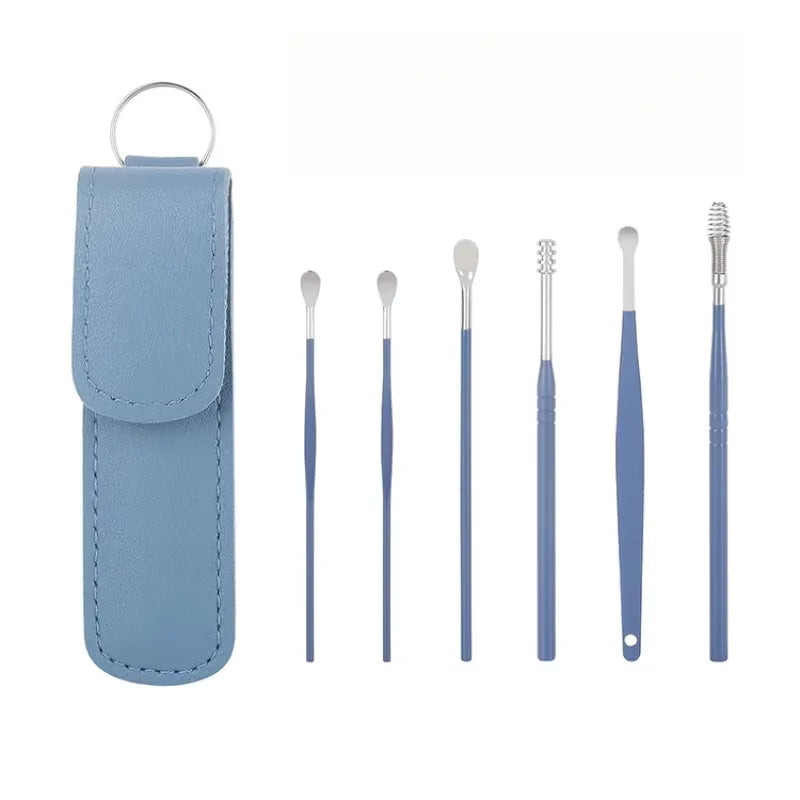 Stainless Steel Ear Wax Cleaner Set