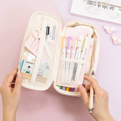 Kawaii Large Capacity Pencil Case