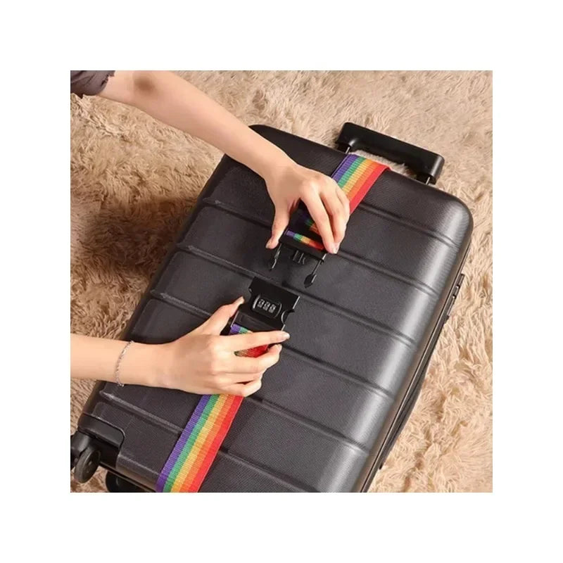 Adjustable TSA-Style Luggage Security Strap