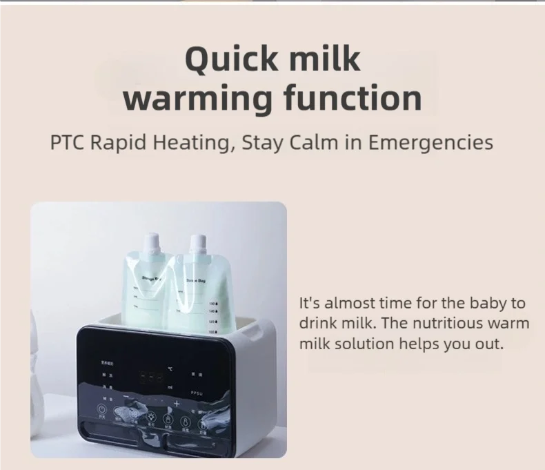 Smart Baby Bottle Warmer & Sterilizer