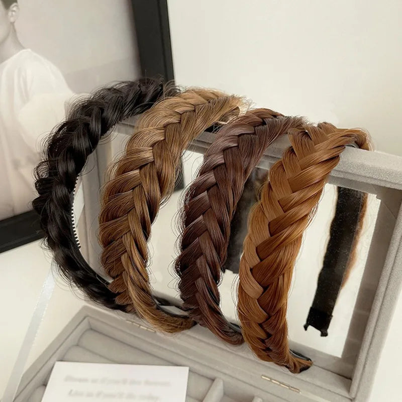 Synthetic Braided Hair Band for Women