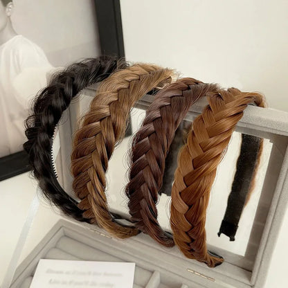 Synthetic Braided Hair Band for Women