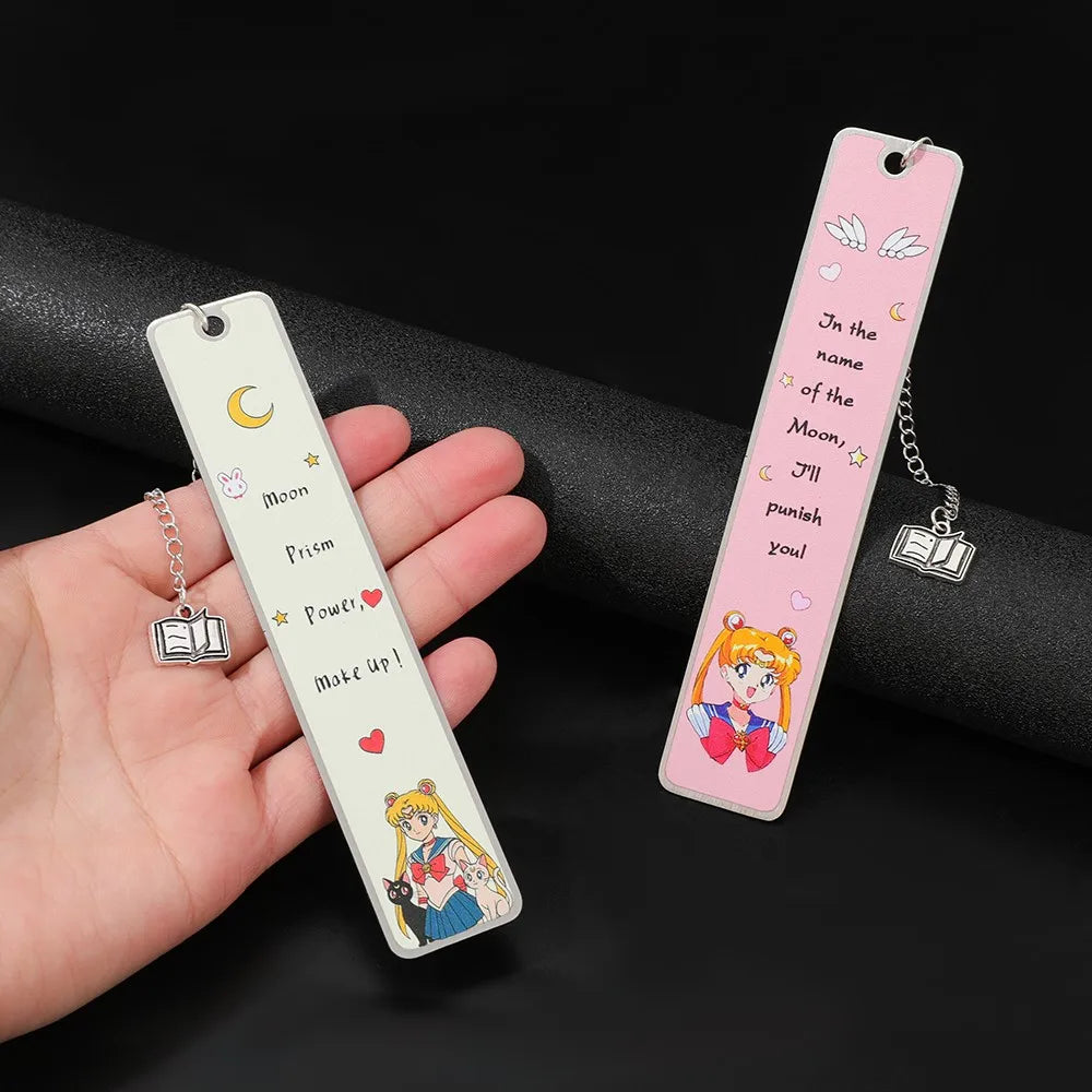 Moon Princess Warrior Metal Bookmark Set