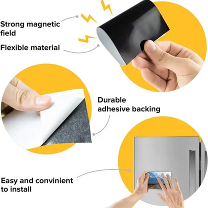 A4 Self-Adhesive Flexible Magnetic Sheet