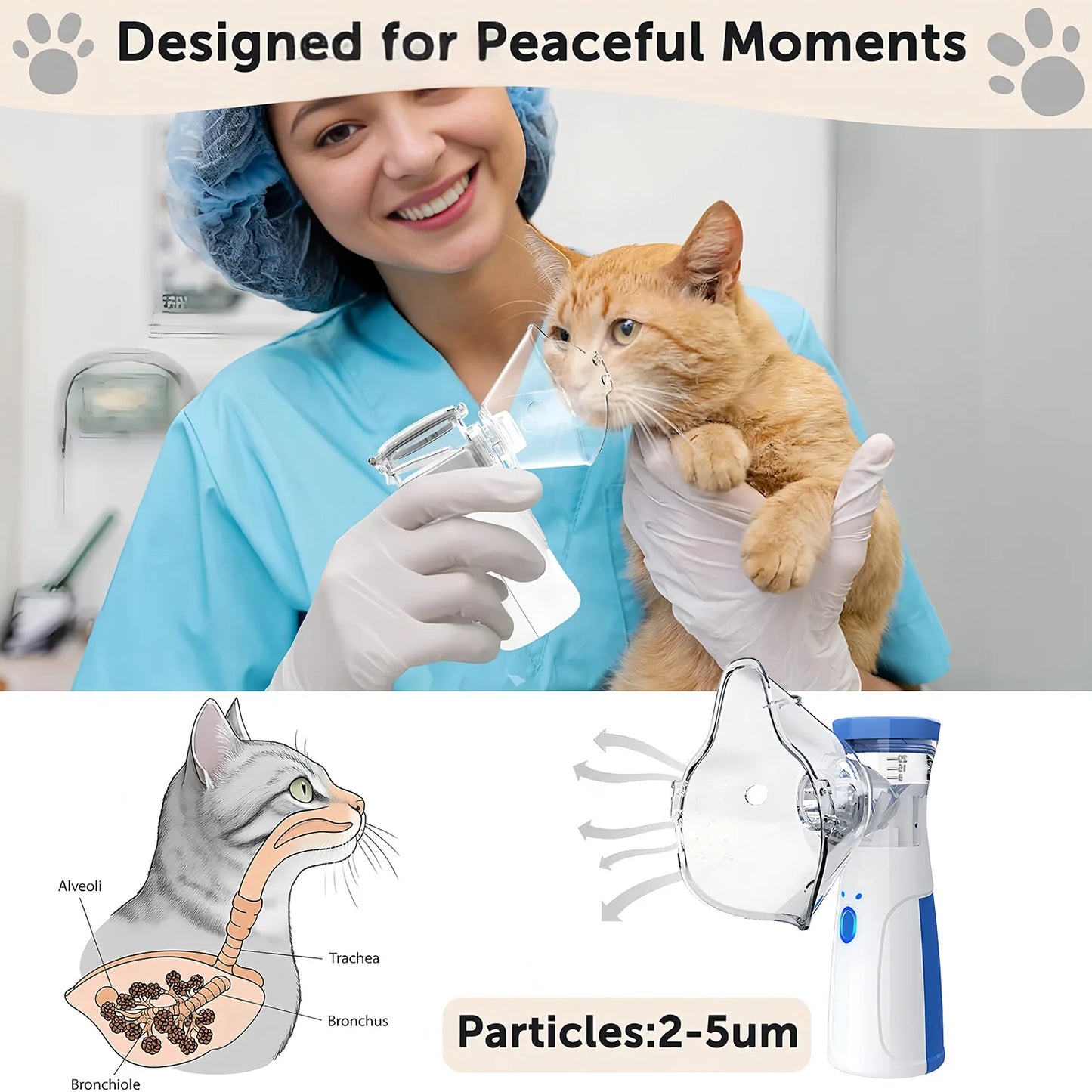 Pet Nebulizer Respiratory Care Device