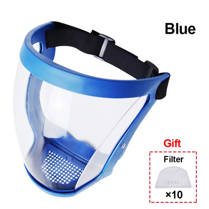 Reusable Full Face Protective Shield