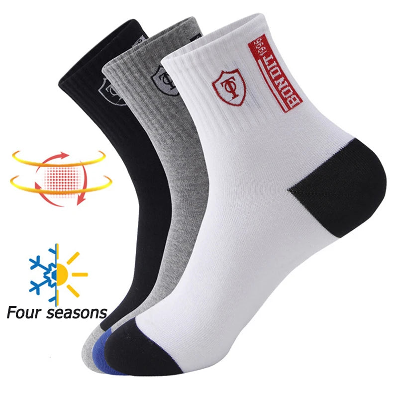 Bamboo Fiber Men’s Socks 5 Pairs