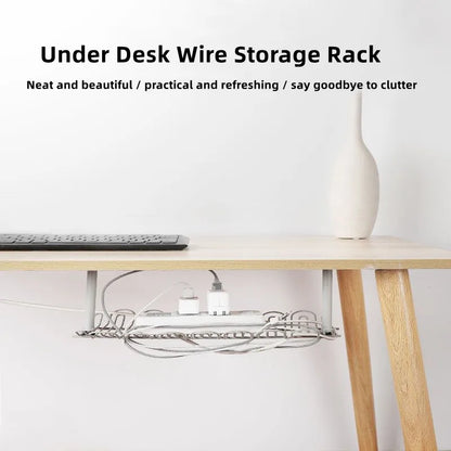 Under Desk Cable Management Tray