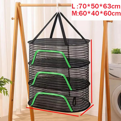 Portable Mesh Hanging Drying Rack
