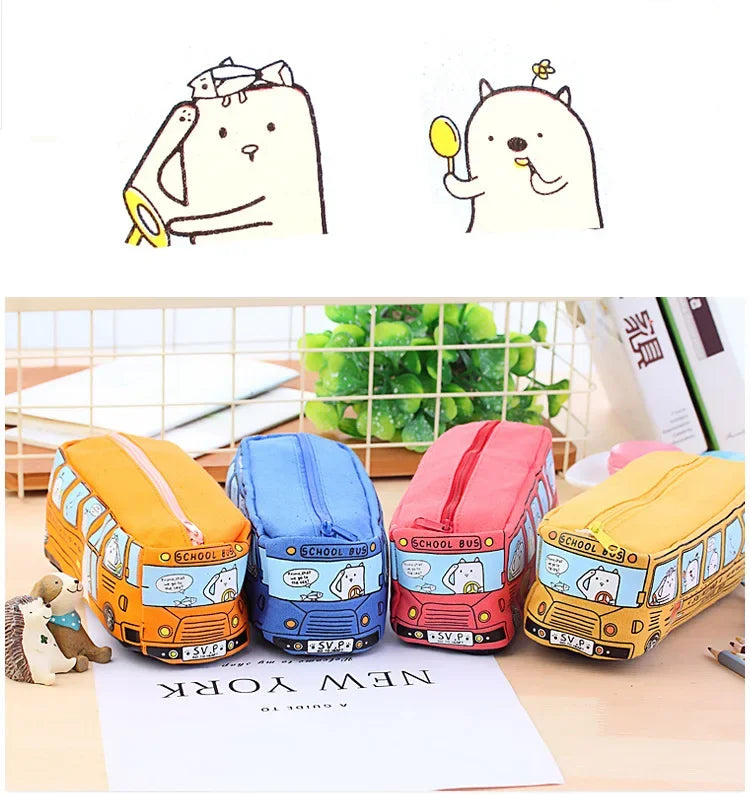 School Bus Pencil Case