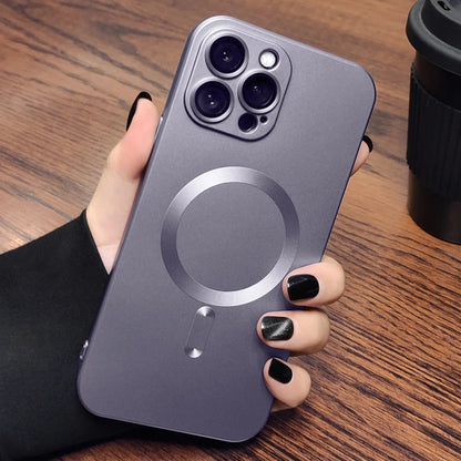 Luxury Matte Magnetic Phone Case For iPhone