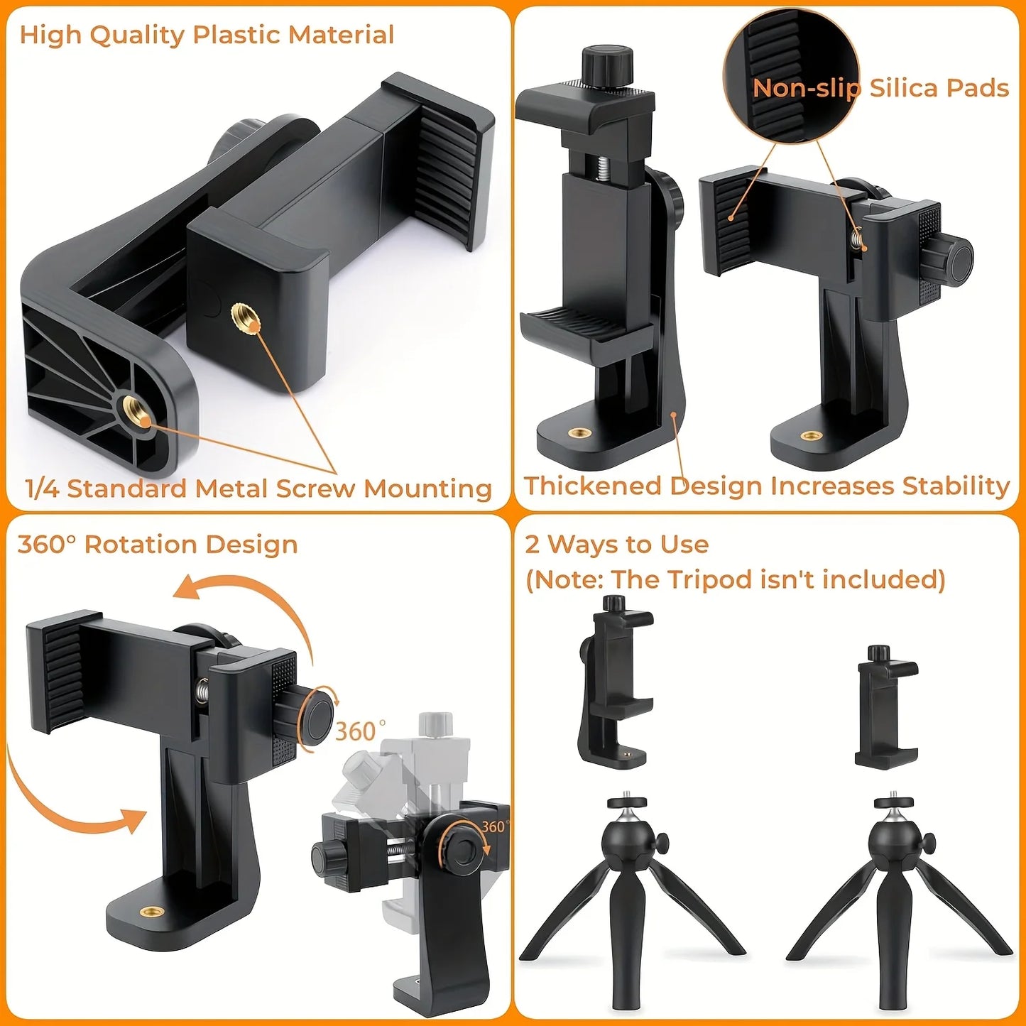 Adjustable Chest Mount for Action Cameras & Phones