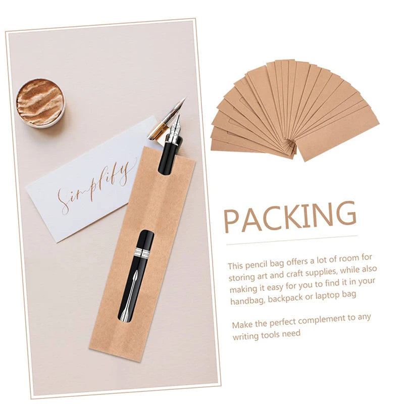 Kraft Paper Pen Gift Boxes