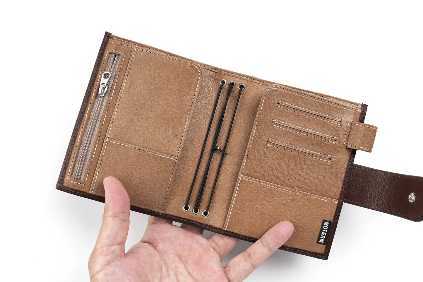 Moterm Passport Leather Travel Journal Organizer