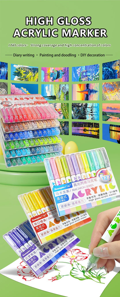 High Gloss Acrylic Paint Markers