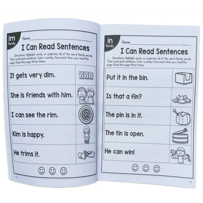 Phonics Sentence Workbook