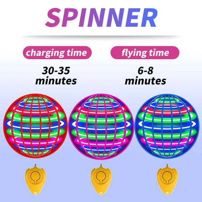 Rechargeable Floating Boomerang Flying Ball Toy