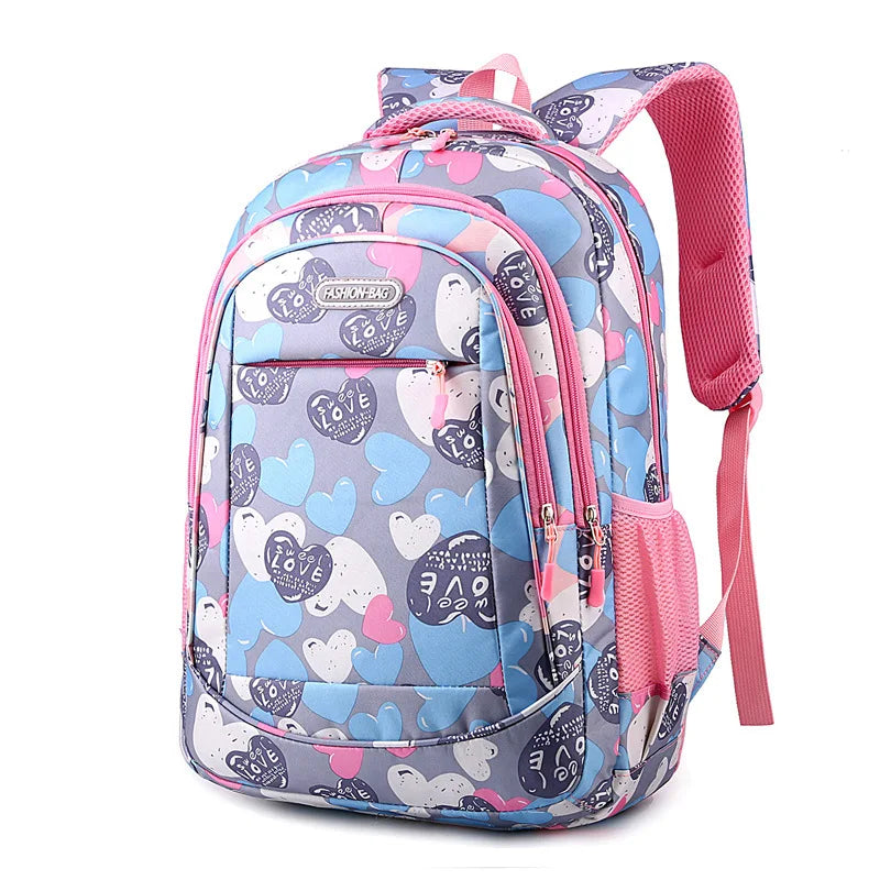 Large Capacity Student School Bag with Laptop Compartment