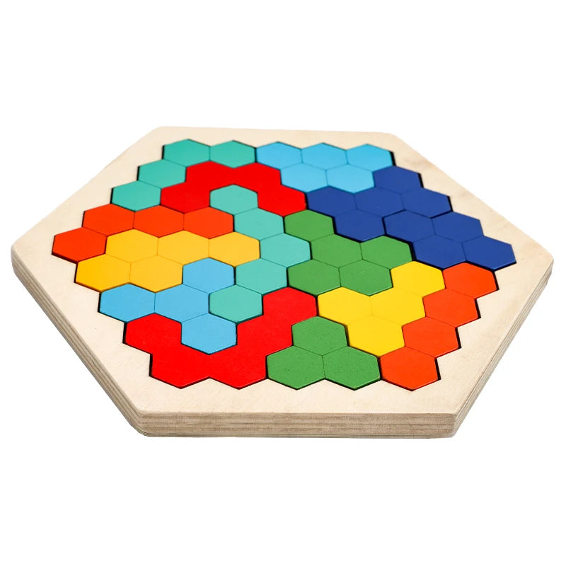 Wooden 3D Tangram Puzzle